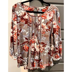 Daniel Rainn floral top size S